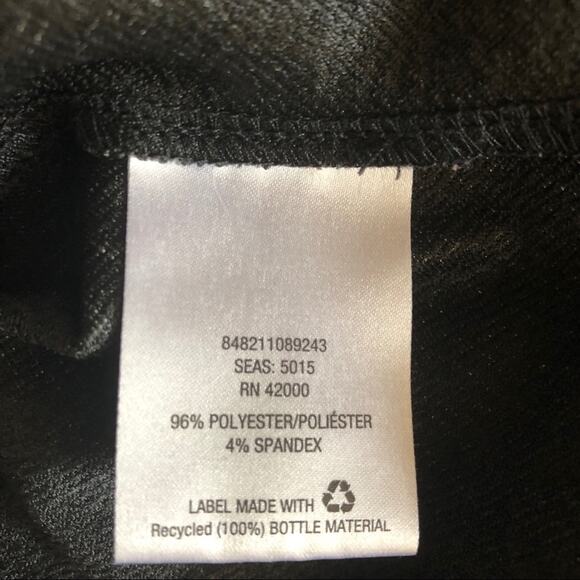 attention black white skater dress sleeveless size large - Picture 6 of 7